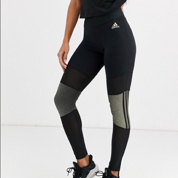 Adidas Training Glam Leggings In Black - Picture 5 of 7